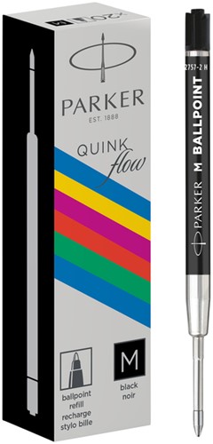 Balpenvulling Parker Economic M zwart 1 Stuk