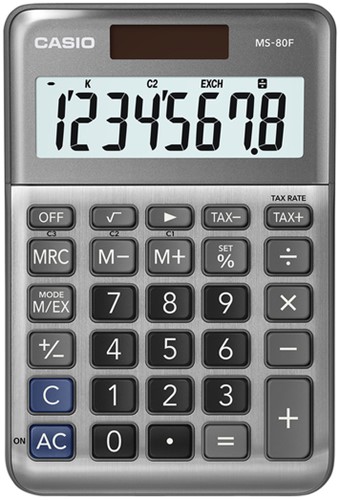 Rekenmachine Casio MS-80F 1 Stuk
