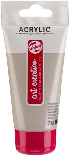Acrylverf Talens Art Creation 75ml 718 warmgrijs 75 Milliliter