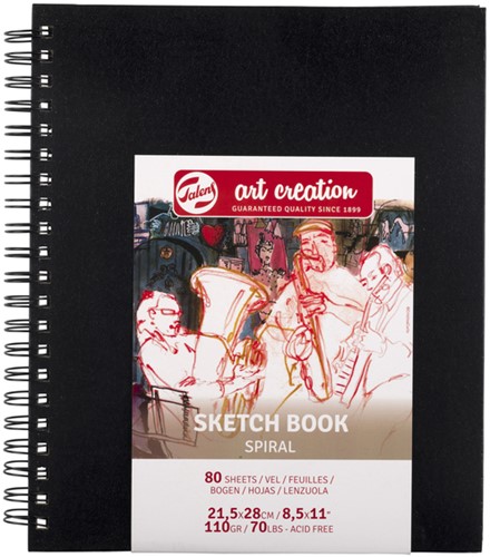 Schetsboek Talens Art Creation 210x280mm zwart 1 Stuk