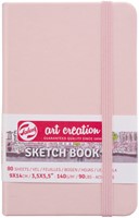 Schetsboek Talens Art Creation 90x140mm roze 1 Stuk