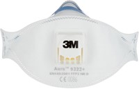 Stofmasker 3M Aura 9322+ FFP2 ventiel 5st 5 Stuk-1