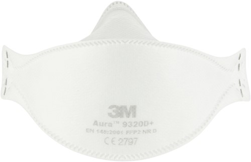 Stofmasker 3M Aura FFP2 KN95 zonder ventiel 3 st 3 Stuk-3