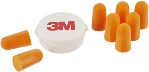Oordoppen 3M 1100 met opbergdoos 4 paar 94-105db 4 Paar-1