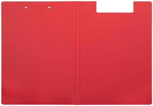 Klembordmap MAULbalance A4 karton rug 8mm rood 1 Stuk-1