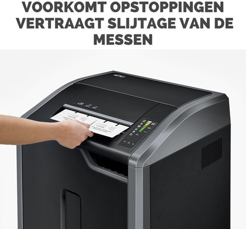 Olievellen papiervernietiger Fellowes Performance+ 10 Vel-4