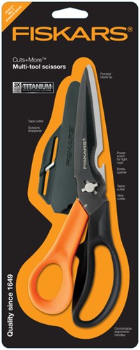 Schaar Fiskars 230mm Cuts and More Multi-tool 1 Stuk