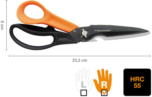 Schaar Fiskars 230mm Cuts and More Multi-tool 1 Stuk-2