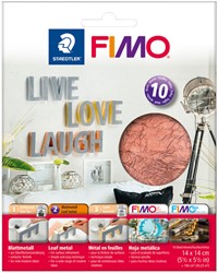 Bladmetaal Fimo Staedtler koper 10 vel 10 Stuk