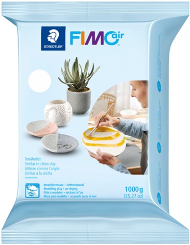 Boetseerklei Fimo Air Staedtler 1 kg wit 1 Stuk