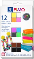 Klei Fimo Staedtler effect colourpack 12 neonkleur 12 Stuk