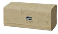 Handdoek Tork H2 Advanced 2laags 213x240mm naturel 21 Stuk-1