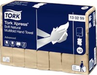 Handdoek Tork H2 Advanced 2laags 213x240mm naturel 21 Stuk-2
