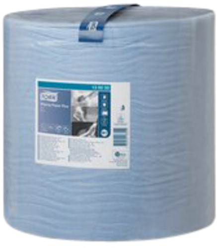 Poetspapier Tork W1 Premium 2laags blauw 130050 510 Meter
