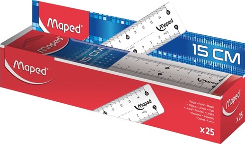 Liniaal Maped Classic 15cm 1 Stuk