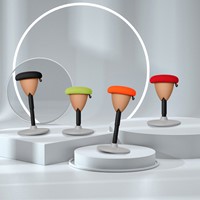 Zit-sta kruk Euroseats Pisa zwart 1 Stuk-2