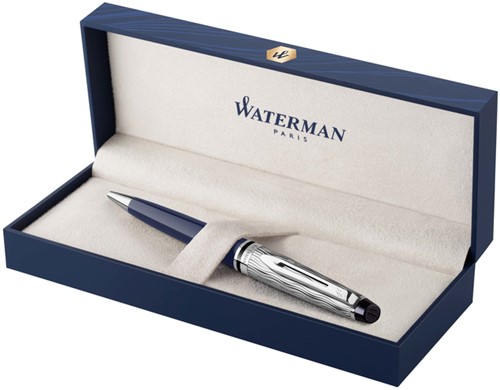 Balpen Waterman Expert Lessence deLuxe CT M blauw 1 Stuk-2