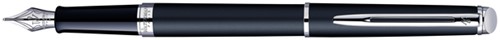Vulpen Waterman Hemisp CT M mat zwart 1 Stuk