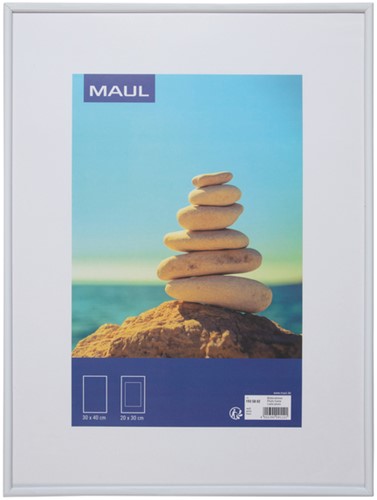 Fotolijst MAUL art 30x40cm kunststof wit 1 Stuk