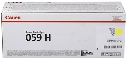Tonercartridge Canon 059H geel 1 Stuk