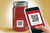 Etiket Avery L7121-25 QR code 45x45mm opaak 500st 25 Vel-1