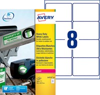 Etiket Avery L4715-20 99.1x67.7mm wit 160stuks 20 Vel-2
