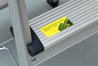 Etiket Avery L6111-20 210x297mm geel 20st 20 Vel-2