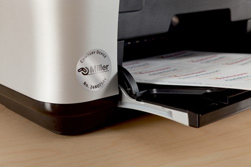 Etiket Avery L6129-20 rond 30mm zilver 960st 20 Vel-3