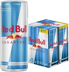 Energiedrank Red Bull sugarfree blik 250ml 250 Milliliter