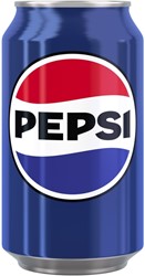 Frisdrank Pepsi Regular cola blik 330ml 330 Milliliter