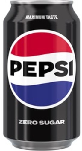 Frisdrank Pepsi Max cola blik 330ml 330 Milliliter