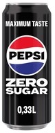 Frisdrank Pepsi Max cola blik 330ml 330 Milliliter