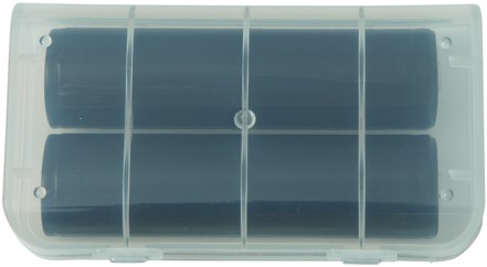 Accu 18650-26h pcb beschermd 2600mah 3.7v 2 Stuk-1