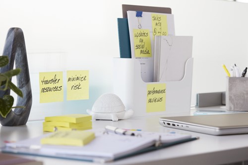 Memoblok Post-it 656 Super Sticky 51x76mm geel 12 Stuk-2