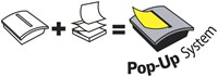 Memoblok Post-it Z-Note R350 76x127mm geel 12 Stuk-3