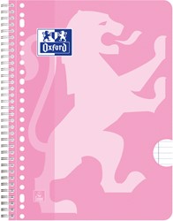 Collegeblk Oxf School A4+ ln 23gaats 160pag roze 1 Stuk