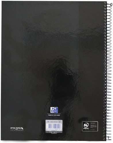 Notitieboek Oxf classic europeanb A4+ lijn 160p zw 1 Stuk-2