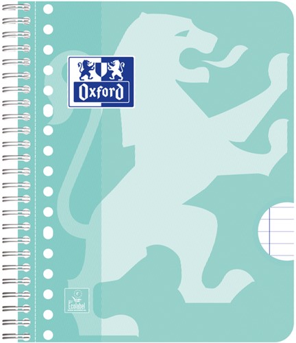 Collegeblk Oxf School A5+ ln 17gaats 160pag pastel 3 Stuk-1