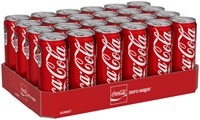 Frisdrank Coca Cola zero blik 330ml 330 Milliliter-2