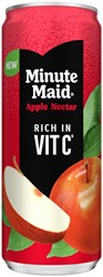 Frisdrank Minute Maid appelsap blik 330ml 330 Milliliter