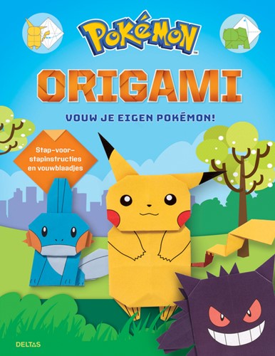 Origamiboek Deltas Pokémon 1 Stuk