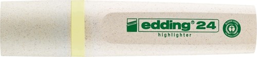 Markeerstift edding 24 Eco 2-5mm pastel geel 1 Stuk-2