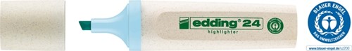Markeerstift edding 24 Eco 2-5mm pastel blauw 1 Stuk
