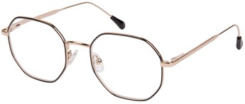Leesbril I Need You +1.00dpt Yoko zwart-goud 1 Stuk-2