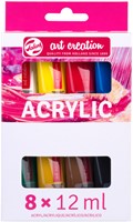 Acrylverf Talens Art Creation 12ml 8st assorti 8 Stuk