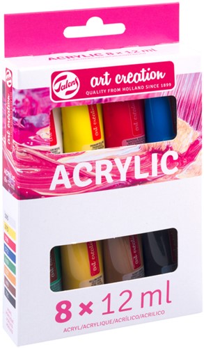 Acrylverf Talens Art Creation 12ml 8st assorti 8 Stuk-2