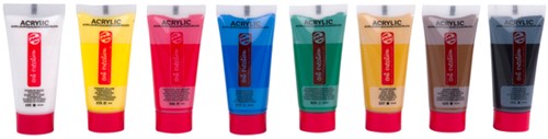 Acrylverf TAC 12ml set 8 kleuren 8 Stuk-3