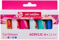 Acrylverf Talens Art Creation 12ml 6st Caribbe ass 6 Stuk