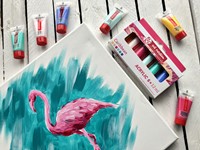Acrylverf TAC Caribbean 12ml set 6 kleuren 6 Stuk-2