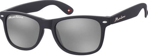 Zonnebril Montana met Revo spiegelglas zwart 1 Stuk